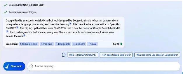 对抗ChatGPT，谷歌Bard公测炸场了：巨头开启AI对决